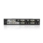 Kép 2/3 - ATEN CS1642A KVM kapcsoló Keretállvány Fekete, Ezüst