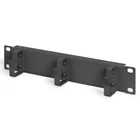 Kép 1/5 - Digitus DN-10-ORG-1U-B rack tartozék Kábelkezelő panel