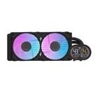 Kép 1/5 - Darkflash DH240D v2 CPU vízhűtő (fekete)