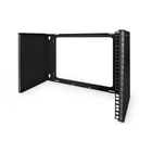Kép 1/9 - Digitus DN-19 PB-8U-SW állvány 4U Falra szerelhető állvány Fekete