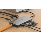 Kép 5/5 - D-Link DUB-M810 dokkoló állomás és port replikátor Vezetékes Thunderbolt 3 Ezüst