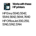 Kép 2/4 - HP 62 Ink Cartridge Black standard capacity 1-pack