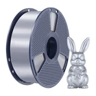 Kép 2/5 - Sunlu PLA+ Silk Silver filament