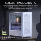 Kép 3/10 - Corsair FRAME 5000D RS Midi Torony Fehér
