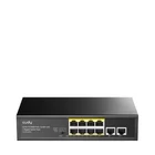 Kép 1/3 - Cudy FS1010PG hálózati kapcsoló Fast Ethernet (10/100) Ethernet-áramellátás (PoE) támogatása Fekete