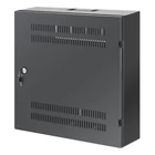 Kép 1/6 - Intellinet 713689 állvány 2U/4U Falra szerelhető állvány Fekete
