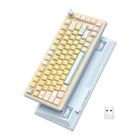 Kép 2/2 - Onikuma MT707 gamer billentyűzet (sárga)