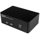 Kép 1/4 - StarTech.com SV231DPDDUA2 KVM kapcsoló Fekete
