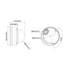 Kép 2/2 - Hikvision DS-2CD2163G2-LIS2U(4mm) 6 MP Acusense Okos Hibrid Fény Fix Dóm Hálózati Kamera