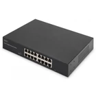 Kép 1/4 - Digitus DN-80112-2 hálózati kapcsoló Beállítást nem igénylő (unmanaged) Gigabit Ethernet (10/100/1000) Fekete