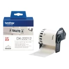 Kép 1/3 - Brother DK-22212 címkéző szalag Fehéren fekete