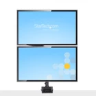 Kép 5/10 - StarTech.com ARMDUALPIVOT asztali TV konzol 81,3 cm (32") Fekete