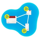 Kép 5/6 - FRITZ!Repeater 1200 AX 3000 Mbit/s Ethernet/LAN csatlakozás Wi-Fi Fehér 1 dB