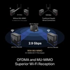 Kép 5/9 - TP-Link BE6500 Belső WLAN / Bluetooth 2880 Mbit/s