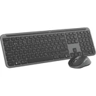 Kép 3/6 - Logitech MK950 billentyűzet Egér mellékelve Irodai RF vezeték nélküli + Bluetooth QWERTY Északi Grafit