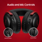 Kép 6/10 - HyperX Cloud III vezeték nélküli fejhallgató mikrofonnal, piros