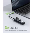 Kép 9/10 - Techly IDATA USB-ETGIGA3AA USB 3.0 RJ45 Gigabit Hálózati Kártya/Adapter, 3x USB-A Hub