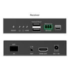 Kép 2/3 - Optikai szálas HDMI hosszabbító 4K/60Hz KVM USB 1.1 IP 1G-en akár 40km/300m/IP 1G - további vevő a DS-55348-hoz