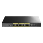 Kép 2/5 - Cudy GS2028PS4 Magas teljesítményű 24 portos menedzselt Gigabit switch PoE 1U rack szereléshez