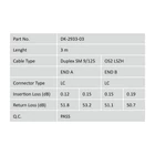 Kép 3/5 - Digitus DK-2933-03 InfiniBand és száloptikai kábel 3 M LC I-VH Sárga