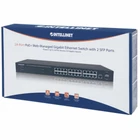 Kép 2/5 - Intellinet 560559 hálózati kapcsoló Vezérelt Gigabit Ethernet (10/100/1000) Ethernet-áramellátás (PoE) támogatása Fekete