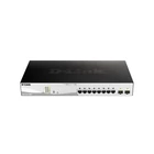 Kép 2/3 - D-Link DGS-1210-10MP hálózati kapcsoló Vezérelt L2/L3 Gigabit Ethernet (10/100/1000) Ethernet-áramellátás (PoE) támogatása Fekete