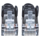 Kép 3/4 - Intellinet 0.5m CAT6a S/FTP hálózati kábel Fekete 0,5 M S/FTP (S-STP)