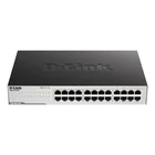 Kép 1/3 - D-Link GO-SW-24G Beállítást nem igénylő (unmanaged) L2 Gigabit Ethernet (10/100/1000) 1U Fekete