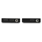 Kép 4/5 - StarTech.com ST121HD20V audió/videó jeltovábbító AV adó- és vevőegység Fekete