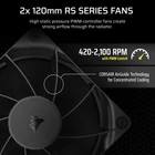 Kép 3/10 - Corsair Nautilus 240 RS Alaplap All-in-one folyadékhűtő Fekete