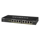 Kép 4/5 - NETGEAR GS308PP Beállítást nem igénylő (unmanaged) Gigabit Ethernet (10/100/1000) Ethernet-áramellátás (PoE) támogatása Fekete