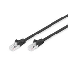 Kép 1/2 - Digitus DB-160144-010-S hálózati kábel Fekete 1 M Cat6 S/FTP (S-STP)