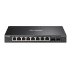 Kép 1/5 - TP-Link ES210X-M2 hálózati kapcsoló Vezérelt 2.5G Ethernet (100/1000/2500) Asztali/falra szerelhető Fekete