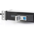 Kép 5/6 - Digitus DN-95417 áramelosztó egység (PDU) 6 AC kimenet(ek) 0U/1U Fekete, Ezüst
