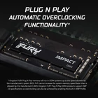 Kép 7/10 - Kingston Technology FURY 8GB 3200MT/s DDR4 CL20 SODIMM Impact