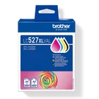 Kép 1/5 - Brother LC527XLVAL tintapatron 4 db Eredeti Nagy (XL) kapacitású Fekete, Cián, Magenta, Sárga