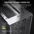 Kép 3/10 - Corsair FRAME 4000D RS Midi Torony Fehér