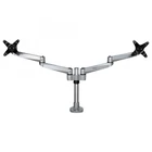 Kép 3/10 - StarTech.com ARMDUALPS asztali TV konzol 68,6 cm (27") Ezüst