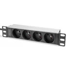 Kép 1/4 - Digitus DN-95418-FR áramelosztó egység (PDU) 4 AC kimenet(ek) 1U