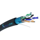 Kép 1/2 - Extralink EX.17108 hálózati kábel Fekete 305 M Cat6 F/UTP (FTP)