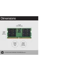 Kép 2/3 - HP 83P91AA memóriamodul 5600 MT/másodperc 262-pin SO-DIMM