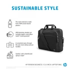 Kép 5/10 - HP notebook táska Renew Business 15,6" fekete (3E5F8AA)