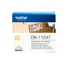 Kép 3/3 - Brother DK-11247 címkéző szalag Fehéren fekete
