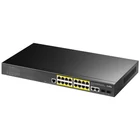 Kép 2/3 - Cudy GS2018PS2 Vezérelt L2 Gigabit Ethernet (10/100/1000) Ethernet-áramellátás (PoE) támogatása 1U Fekete