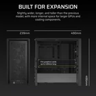 Kép 10/10 - Corsair FRAME 4000D RS Midi Torony Fekete