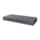 Kép 4/4 - EnGenius ECS1008P hálózati kapcsoló Vezérelt L2 Gigabit Ethernet (10/100/1000) Ethernet-áramellátás (PoE) támogatása Fekete