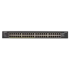 Kép 2/5 - NETGEAR GS348PP Beállítást nem igénylő (unmanaged) Gigabit Ethernet (10/100/1000) Ethernet-áramellátás (PoE) támogatása Fekete