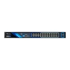 Kép 1/6 - BCS BCS-B-SP24G-2SFP-M Kezelt PoE Switch 24 Port 1Gbps exPoE Technológiával