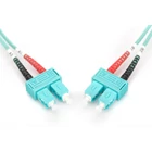 Kép 4/5 - Digitus DK-2522-01/3 InfiniBand és száloptikai kábel 1 M SC I-VH Türkizkék
