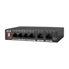 Kép 3/5 - BCS BCS-L-SP04G02G(2) 4-portos PoE switch exPoE 60W 1Gbps Standard/Extend módokkal